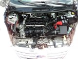 2012 Ford Fiesta SEL Sedan 1.6 Liter DOHC 16-Valve Ti-VCT Duratec 4 Cylinder Engine