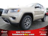 2014 Cashmere Pearl Jeep Grand Cherokee Limited #82895770