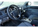 2013 Toyota Tacoma TX Pro Double Cab 4x4 Graphite Interior