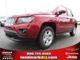 2014 Deep Cherry Red Crystal Pearl Jeep Compass Latitude #82895765