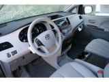2013 Toyota Sienna XLE AWD Light Gray Interior