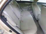 2013 Toyota Corolla L Rear Seat