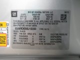 2014 Buick Enclave Premium Info Tag