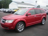 2010 Inferno Red Crystal Pearl Coat Dodge Journey R/T AWD #82925498