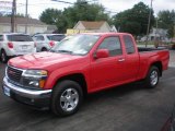 2009 Fire Red GMC Canyon SLE Extended Cab #82925497