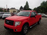 2013 Race Red Ford F150 STX SuperCab 4x4 #82925423