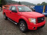 2013 Ford F150 STX SuperCab 4x4 Front 3/4 View