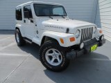 2000 Stone White Jeep Wrangler Sahara 4x4 #82925209