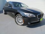 2009 Azurite Black Metallic BMW 7 Series 750Li Sedan #82969897