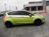 2011 Lime Squeeze Metallic Ford Fiesta SES Hatchback #82970194