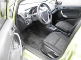 2011 Ford Fiesta SES Hatchback Charcoal Black/Blue Cloth Interior