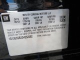 2013 Chevrolet Sonic RS Hatch Info Tag