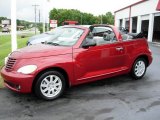2006 Inferno Red Crystal Pearl Chrysler PT Cruiser Touring Convertible #82970233
