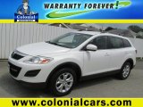 2011 Crystal White Pearl Mica Mazda CX-9 Sport AWD #82970225