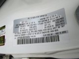 2011 CX-9 Color Code for Crystal White Pearl Mica - Color Code: 34K