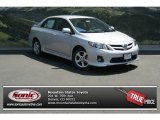 2013 Classic Silver Metallic Toyota Corolla S #82969516