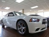 Ivory Pearl Dodge Charger in 2013