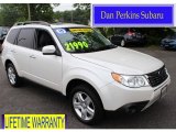 2010 Satin White Pearl Subaru Forester 2.5 X Limited #82969500