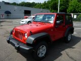 2013 Flame Red Jeep Wrangler Sport 4x4 #82970030