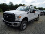 2013 Ford F350 Super Duty XL Regular Cab 4x4 Front 3/4 View