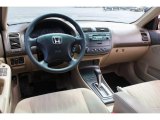 2003 Honda Civic EX Sedan Ivory Interior