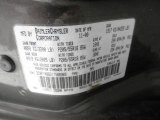 2001 PT Cruiser Color Code for Mineral Gray Metallic - Color Code: PTK
