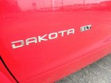 2002 Dodge Dakota SLT Regular Cab Marks and Logos