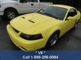 2003 Zinc Yellow Ford Mustang Cobra Coupe #83017569