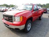 2014 GMC Sierra 2500HD Regular Cab 4x4 Front 3/4 View