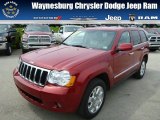 2010 Inferno Red Crystal Pearl Jeep Grand Cherokee Limited 4x4 #83017328