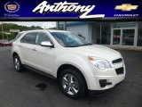 2013 White Diamond Tricoat Chevrolet Equinox LT AWD #83017706