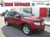 2012 Deep Cherry Red Crystal Pearl Jeep Compass Latitude #83017612