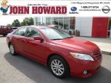 2011 Barcelona Red Metallic Toyota Camry XLE #83017608