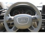 2013 Audi A6 3.0T quattro Sedan Steering Wheel