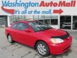2002 Rally Red Honda Civic EX Coupe #83070765
