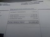2009 Saab 9-3 2.0T Convertible Window Sticker