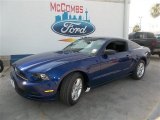 2014 Deep Impact Blue Ford Mustang V6 Coupe #83070697