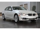 Mineral White Metallic BMW 3 Series in 2013