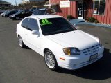 2005 Noble White Hyundai Accent GLS Coupe #8304465