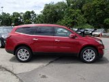 2014 Crystal Red Tintcoat Chevrolet Traverse LT AWD #83070826