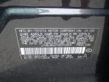 2009 ES Color Code for Smokey Granite Mica - Color Code: 1G0