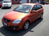 2006 Tropical Red Kia Rio Rio5 SX Hatchback #8304396