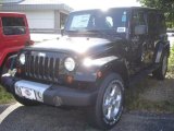 2013 Black Jeep Wrangler Unlimited Sahara 4x4 #83102525