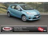 2013 Summer Rain Metallic Toyota Prius c Hybrid Two #83102493