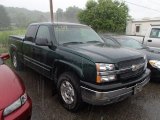 2003 Dark Green Metallic Chevrolet Silverado 1500 Z71 Extended Cab 4x4 #83102682