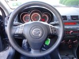 2007 Mazda MAZDA3 s Sport Sedan Steering Wheel