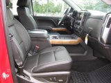 2014 Chevrolet Silverado 1500 LTZ Crew Cab 4x4 Jet Black Interior