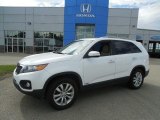 2011 Snow White Pearl Kia Sorento EX V6 AWD #83141161