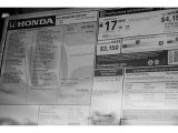 2013 Honda Ridgeline RTS Window Sticker