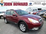 2012 Ruby Red Pearl Subaru Outback 2.5i #83141143